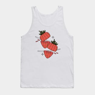 Strawberry ninja Tank Top